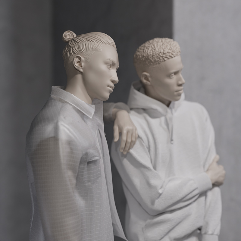 Realistic mannequins – Untitled collection Hans Boodt Mannequins